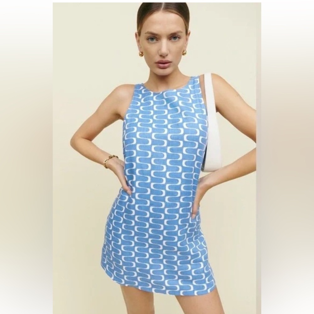 Reformation Jessi Linen Dress